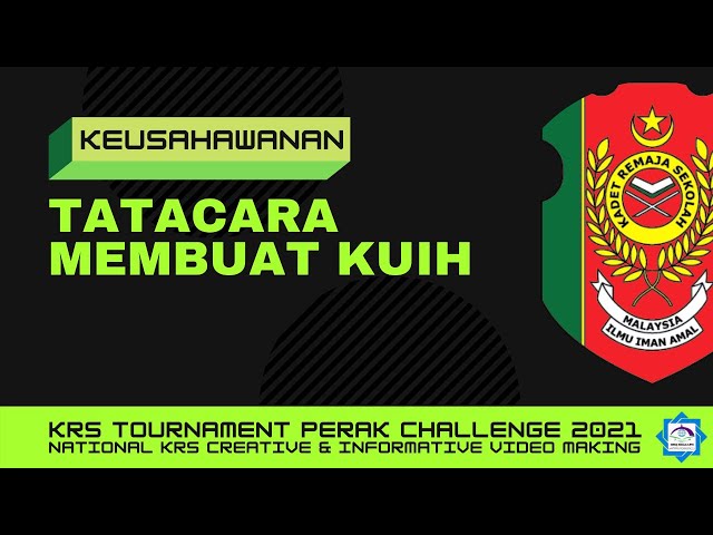 KRS Tournament Perak Challenge 2021 | INTAN AZURA | TATACARA MEMBUAT KUIH CORNFLAKE MADU CORONA class=