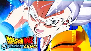 DRAGON BALL: Sparking! ZERO New Mastered Ultra Instinct Goku Update!