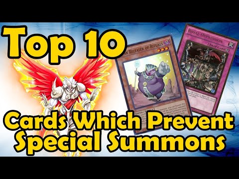 Top 10 Cards Which Prevent Special Summons in YuGiOh