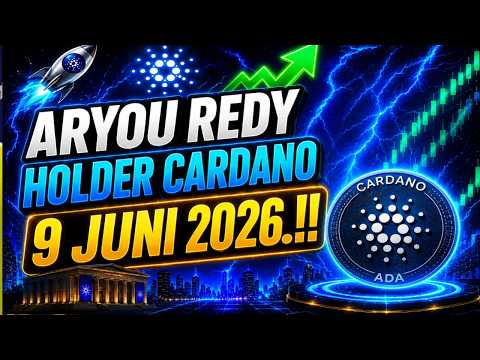 BOOOEMMM CARDANO SIAP SIAP 9 JUNI 2026‼️