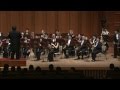 Holst first suite for military band in eflat major op281