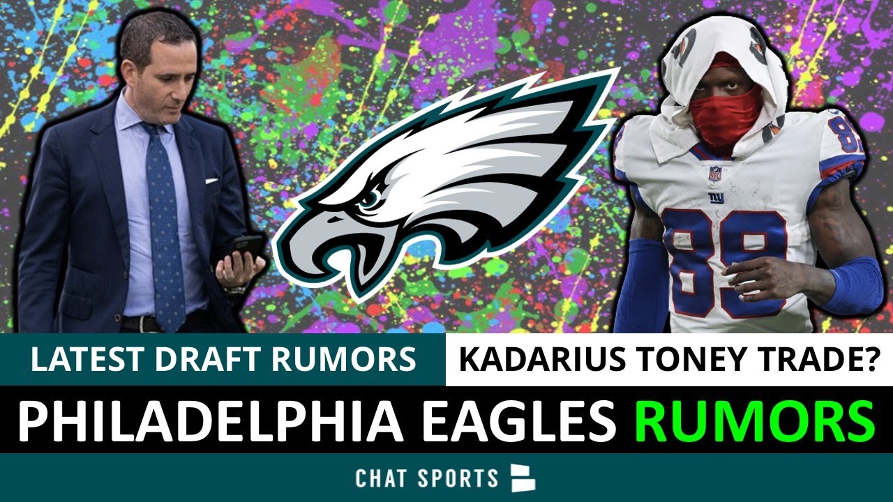 Eagles Rumors On Kadarius Toney Trade + Eagles Draft A Safety Round 1?  Latest NFL Draft Rumors