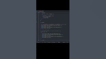 C Program to Multiply Two Matrices Using Multi-dimensional Arrays #shorts