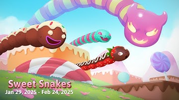 【Snake.io】 Sweet Snakes