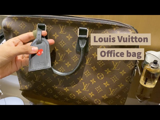 Louis Vuitton Monogram Macassar President Briefcase, myGemma