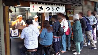 Sell one bowl in 18 seconds! Explosive selling hormone bowl restaurant! Tsukiji, Tokyo