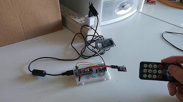Arduino Infrared controlled MP3 player, with a small speaker