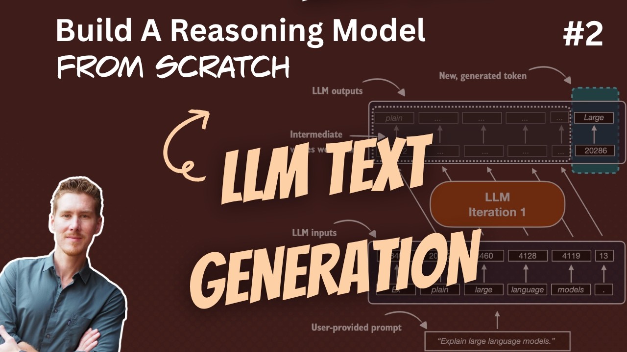 Build A Reasoning Model Scratch 2: Loading a Base Model, Text Generation, and KV Caching thumbnail