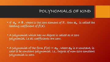ANT - UNIT II (FINITE FIELDS & POLYNOMIALS) - LECTURE 1