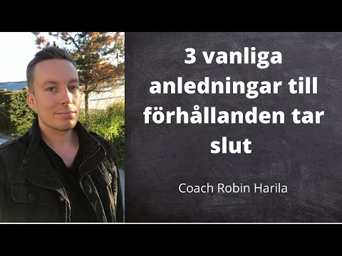 Video: Hur man tar avstånd från din partner (för kvinnor): 10 steg