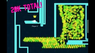 Powerline.io! H☼mie R - 22360 COMBINED Points in BACK TO BACK games!