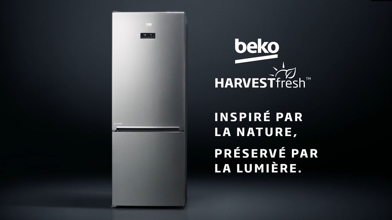 Beko  Réfrigérateur Technologie HarvestFresh™ préserve les vitamines C et  A 