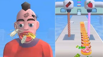 Donut Stack: Run Race 3d  Level Pro Game Mobile Update Trailers New Gameplay iOS,Android KEUhwk