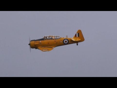 T-6 Harvard At Duxford 20Th October 2019