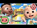 Wheels On The Bus To School With JJ | CoComelon Nursery Rhymes & Kids Songs