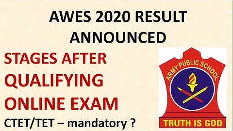AWES 2020 RESULT |  STAGES AFTER QUALIFICATION