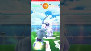 2man Absol raid Pokemon Go