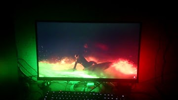 фоновая подсветка монитора аналог Ambilight на WS2812B+Arduino