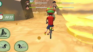 shiva bicycle racing spooky desert level 2 screenshot 5