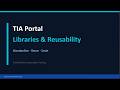 Advanced TIA Portal Tutorial#3 :TIA Portal Project Library vs Global Library | Type &amp; Master Copies