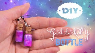 DIY Galaxy Bottle | Bottle Nebula |  Miniature Galaxy Bottle Charms Tutorial