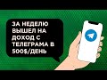 Как заработать на Телеграм канале почти БЕЗ вложений в 2021 году - ТОП 1 ИДЕЯ