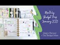 💸 January 2021 Budget Planner Set-Up 💸 // @The Budget Mom +  @The Happy Planner