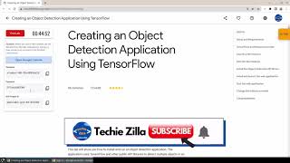 Information Creating an Object Detection Application Using TensorFlow | Qwiklabs [GSP141] Guide