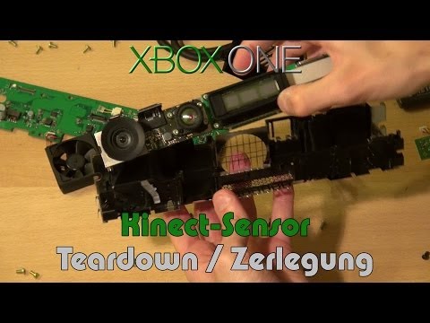 XBox One Kinect Sensor aufschrauben / Teardown / Disassembly Tutorial