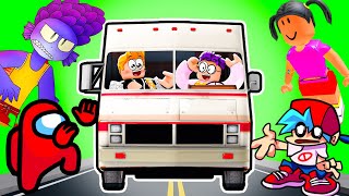 Can LANKYBOX Survive This MEME RV In ROBLOX?! (DORA THE EXPLORER, LUCA, FNF, & MORE) *HILARIOUS*