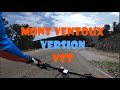 Mont ventoux en vtt