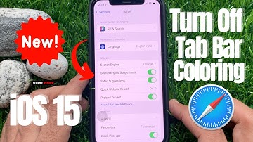 How to Turn Off Tab Bar Coloring and Tinting in Safari (iPhone & macOS)