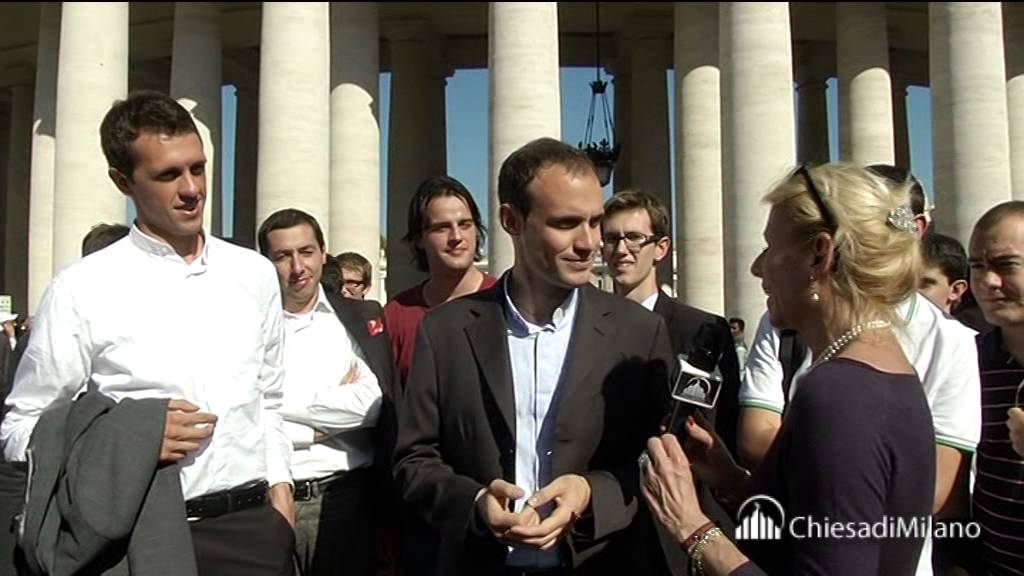 L'emozione dei nostri seminaristi ministranti e assistenti del Papa