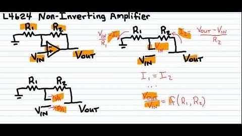 L4624 Non-Inverting Amplifier