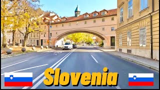 Driving from the countryside of Slovenia, Kalce, to the capital, Ljubljana . Part 2