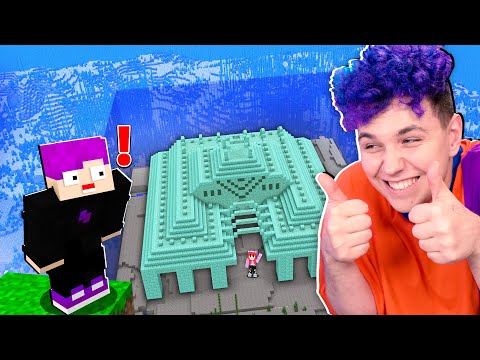 Видео: Высушили ПОДВОДНУЮ КРЕПОСТЬ в МАЙНКРАФТ 😱 МОЯ Девушка ИГРАЕТ В MINECRAFT 🤡 #14 @yes_well