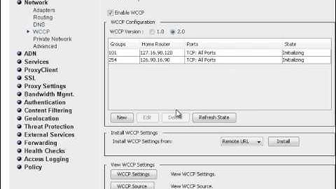 Video Tutorial : ProxySG First Steps - Deploy a Transparent Proxy