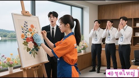 ไม่มี天ไหนซ่อมภาพวาดของ CEO ที่ถูกไฟไหม้ได้! แต่สาวทำความสะอาดกลับซ่อมได้ใน 1 วิ! ทุกคนช็อก!#drama