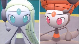 FULL MELOETTA FORM TEAM! Meloetta Pirouette Moveset Relic Song Scarlet Violet - No Shiny