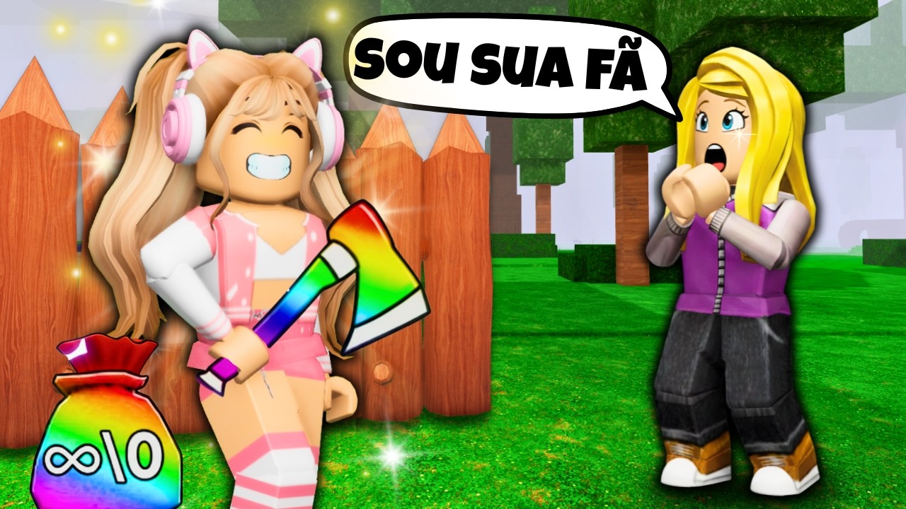 EU AJUDEI uma FÃ a CHEGAR em 99 NOITES NA FLORESTA!