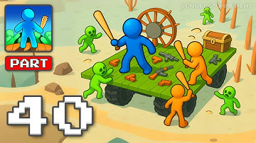 Zombie Raft - Gameplay Walkthrough Part 40 - No Rest Till the Final Wave (iOS, Android)