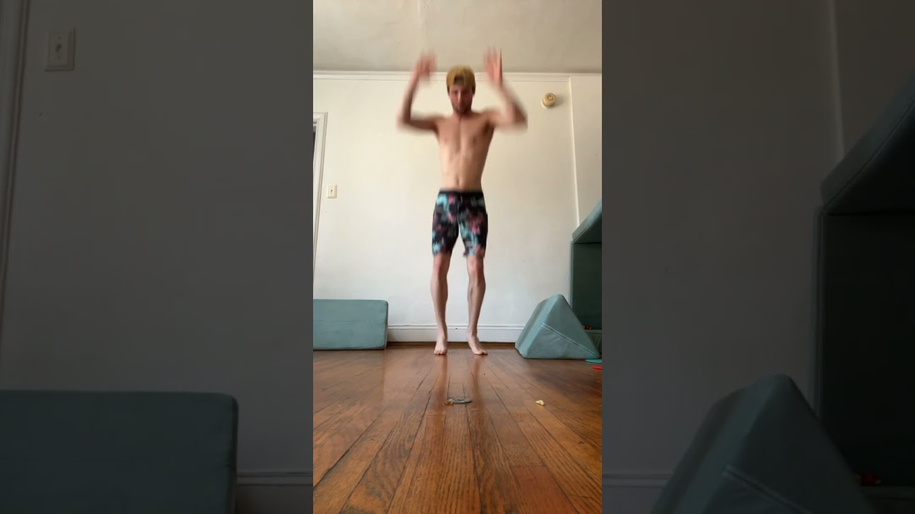 Workout by me: Voice over by my toddler 🥰￼