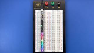 M4-Breadstick Dot-Star Compatible (Clock+Data) RGB LED Strip Demo