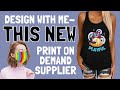 Print on Demand Design Tutorial- Design with Me my ThisNew order