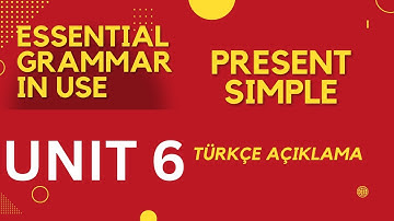 Unit 6 alıştırmalar, I don