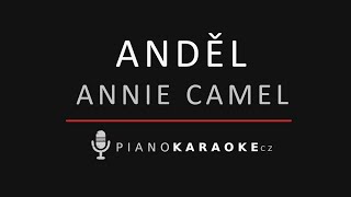 Annie Camel - Anděl | Piano Karaoke Instrumental