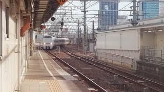 681系特急しらさぎ9号9M金沢行名古屋4番線到着