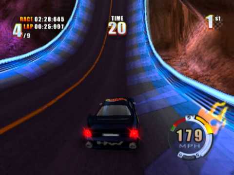 Hot Wheels: Stunt Track Challenge (PS2 Gameplay)