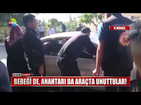 Bebeği De, Anahtarı Da Araçta Unuttular!