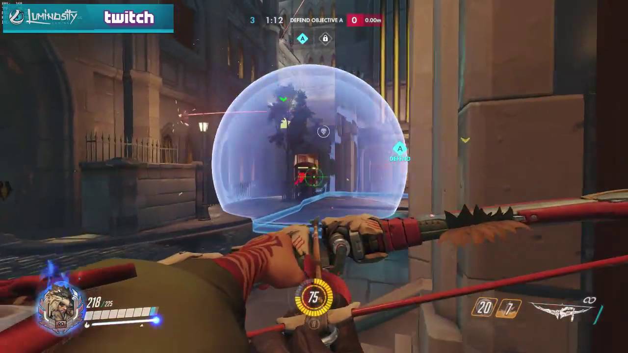 Rank 79 Hanzo defends King's Row